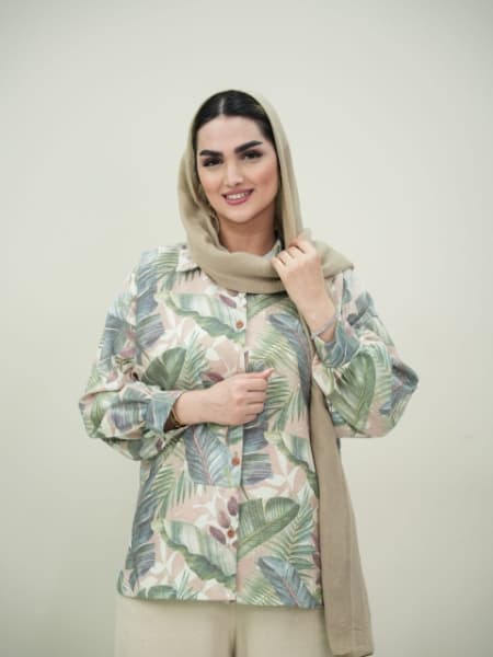 شومیز کنفی هاوایی کد6117