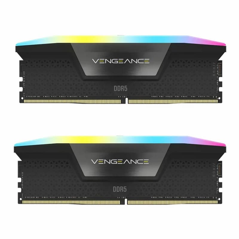 رم دو کاناله کورسیر مدل VENGEANCE RGB حافظه 32 گیگابایت فرکانس 6400 مگاهرتز