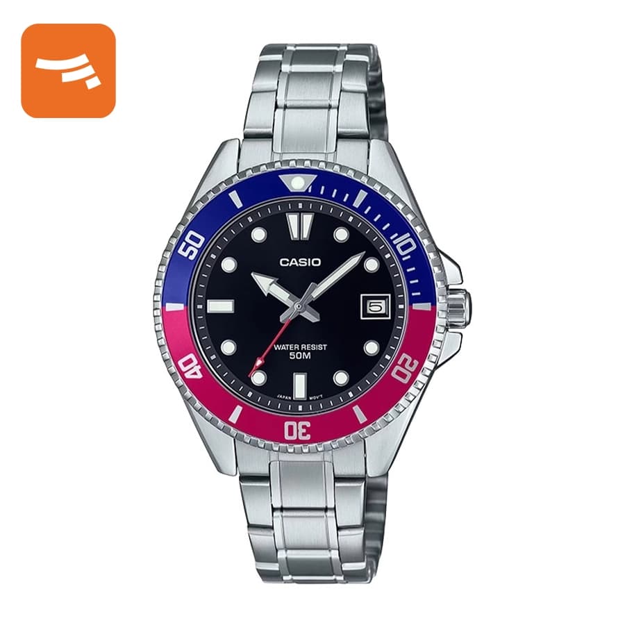 ساعت مچی عقربه ای مردانه کاسیو STANDARD مدل MDV-10D-1A3VDF