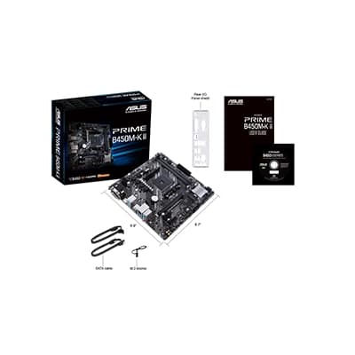 مادربرد ایسوس ASUS PRIME B450M-K II DDR4