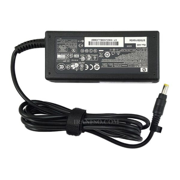 آداپتور لپ تاپ HP سر نرمال اورجینال