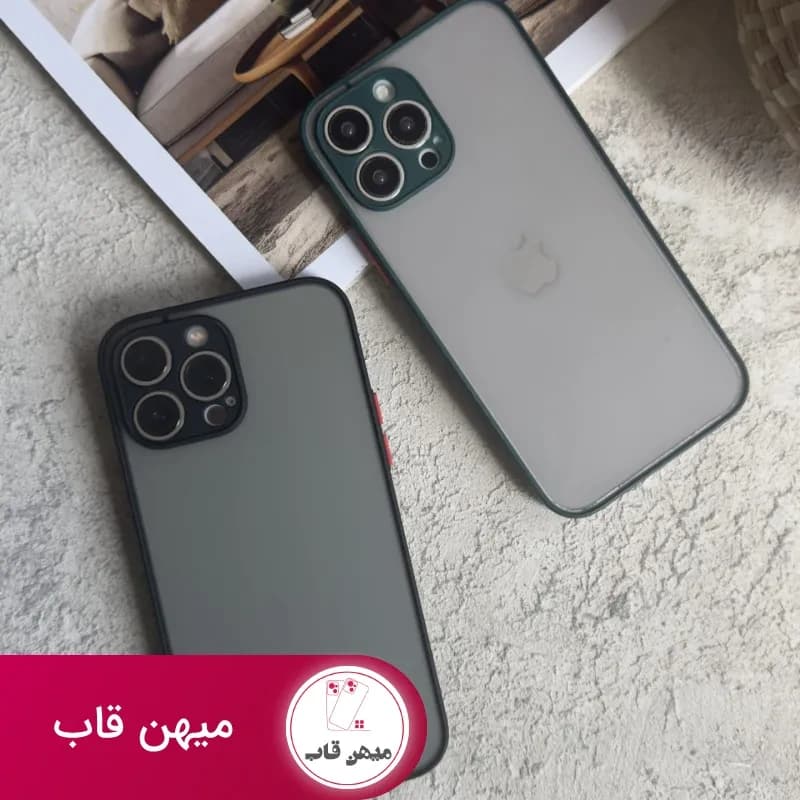 قاب گوشی پشت مات دور رنگی 2002 - کد (۱۳۱۴۱۸)