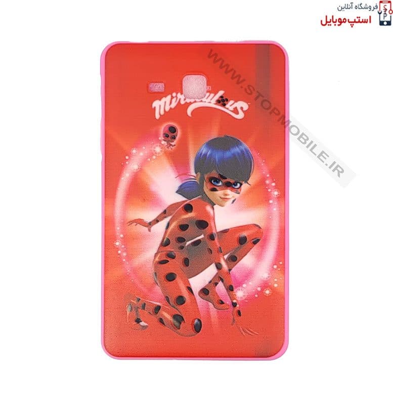 قاب طرح دار تبلت سامسونگ TAB A 10.1 2016 SM-P580 / P585 طرح دختر کفشدوزکی