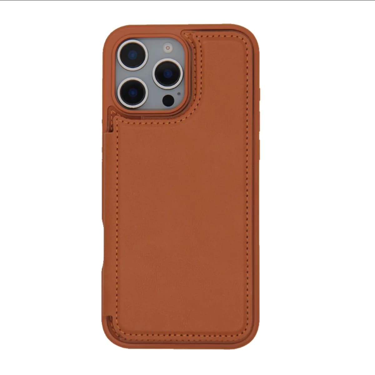 کاور گوشی اپل iPhone 16 Pro Max مدل چرم مصنوعی