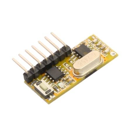 گیرنده ریموت کد لرن 4 کاناله 433MHz مدل RXC6 با کارکرد لحظه ای