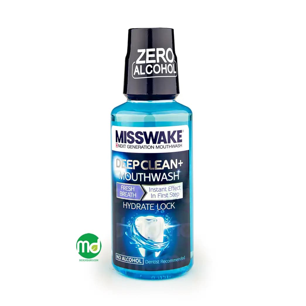 دهان شویه خوشبو کننده میسویک مدل دیپ کلین پلاس 400ml