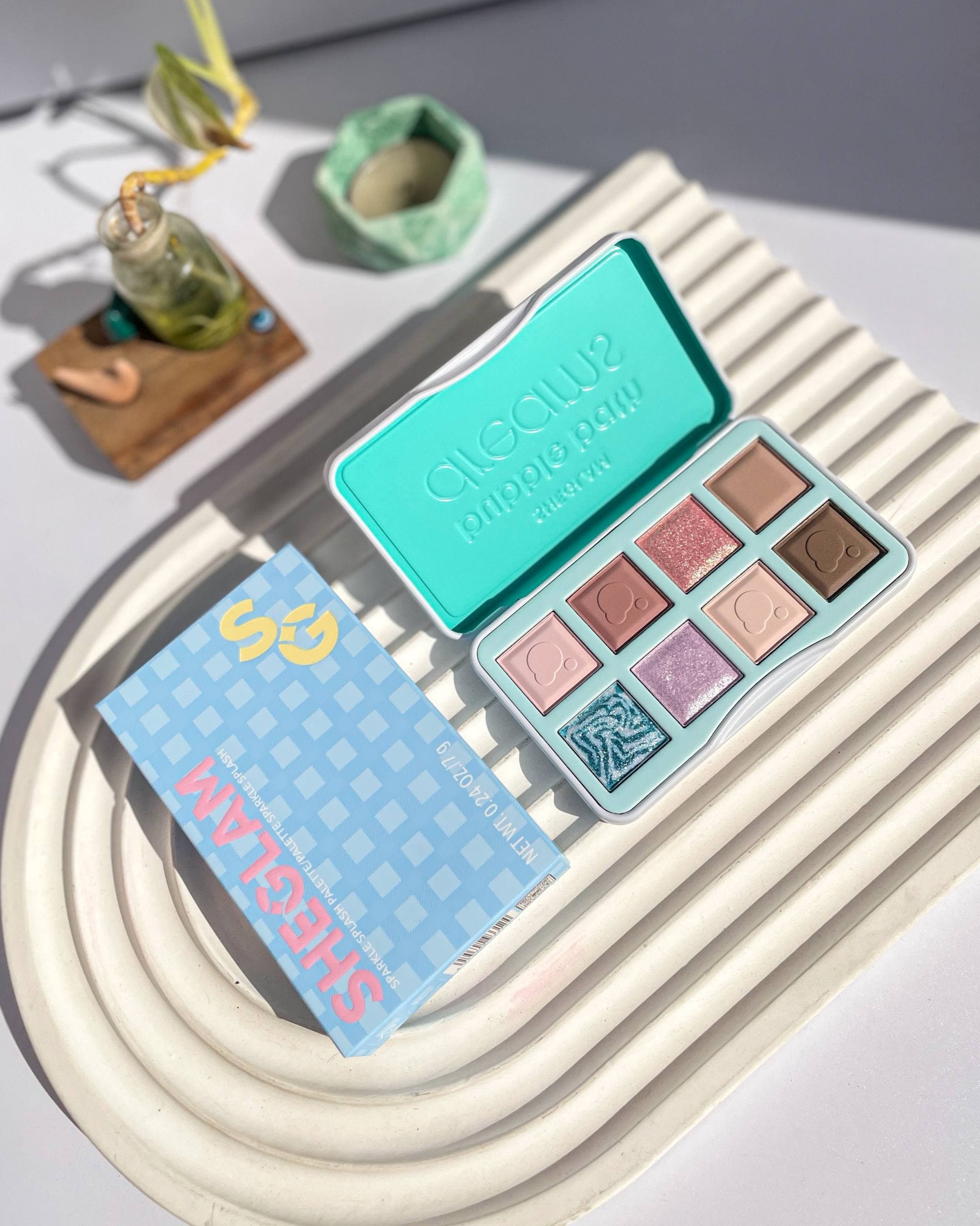 پالت سایه چشم شیگلم مدل Sparkle Splash Palette | براق و درخشان