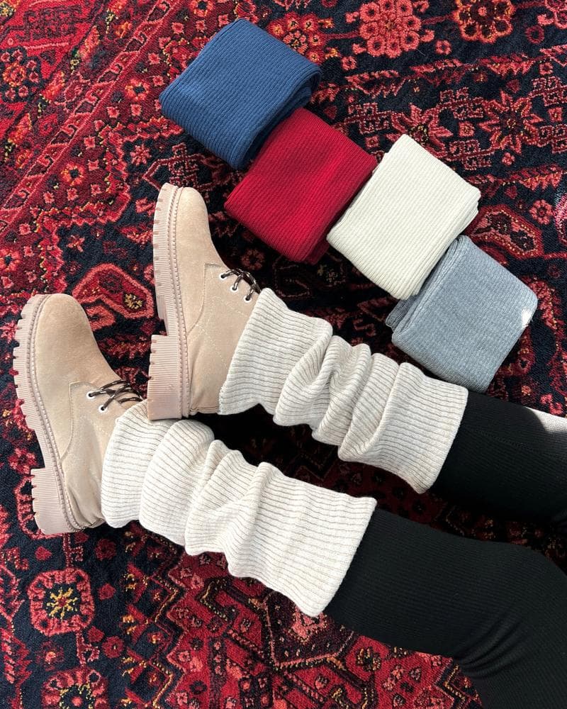 لگ وارمر بافت ساده کد 25977