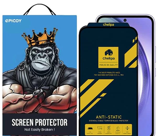 محافظ صفحه نمایش اپیکوی مدل Chelipa Anti-Static مناسب برای گوشی موبایل سامسونگ Galaxy A56/A36/S24 FE