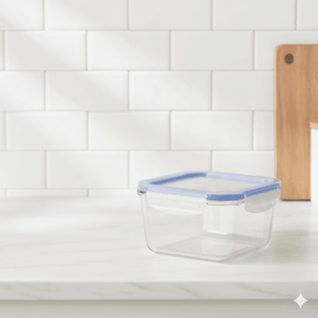 ظرف غذا فریزری شیشه ای 1.6 لیتر یونیک کد 2820