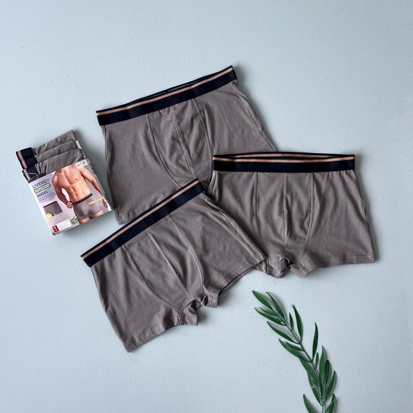 پک سه تایی شورت مردانه برند LIVERGY