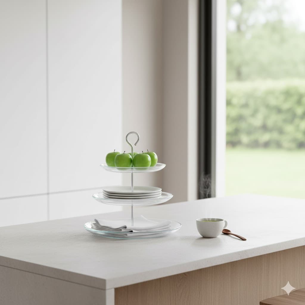 شیرینی خوری سه طبقه ایکیا IKEA-KVITTERA