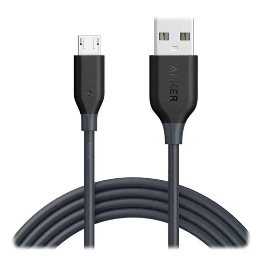 کابل تبدیل USB به MicroUSB انکر مدل A8133 طول 1.8 متری
