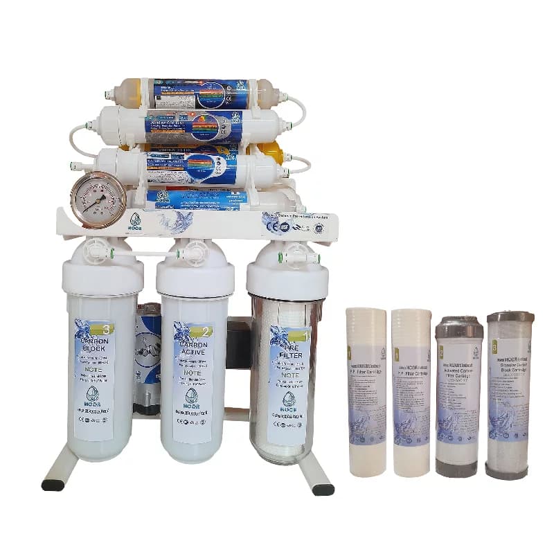 دستگاه تصفیه کننده آب نور مدل X metal m900 به همراه بسته 4 عددی