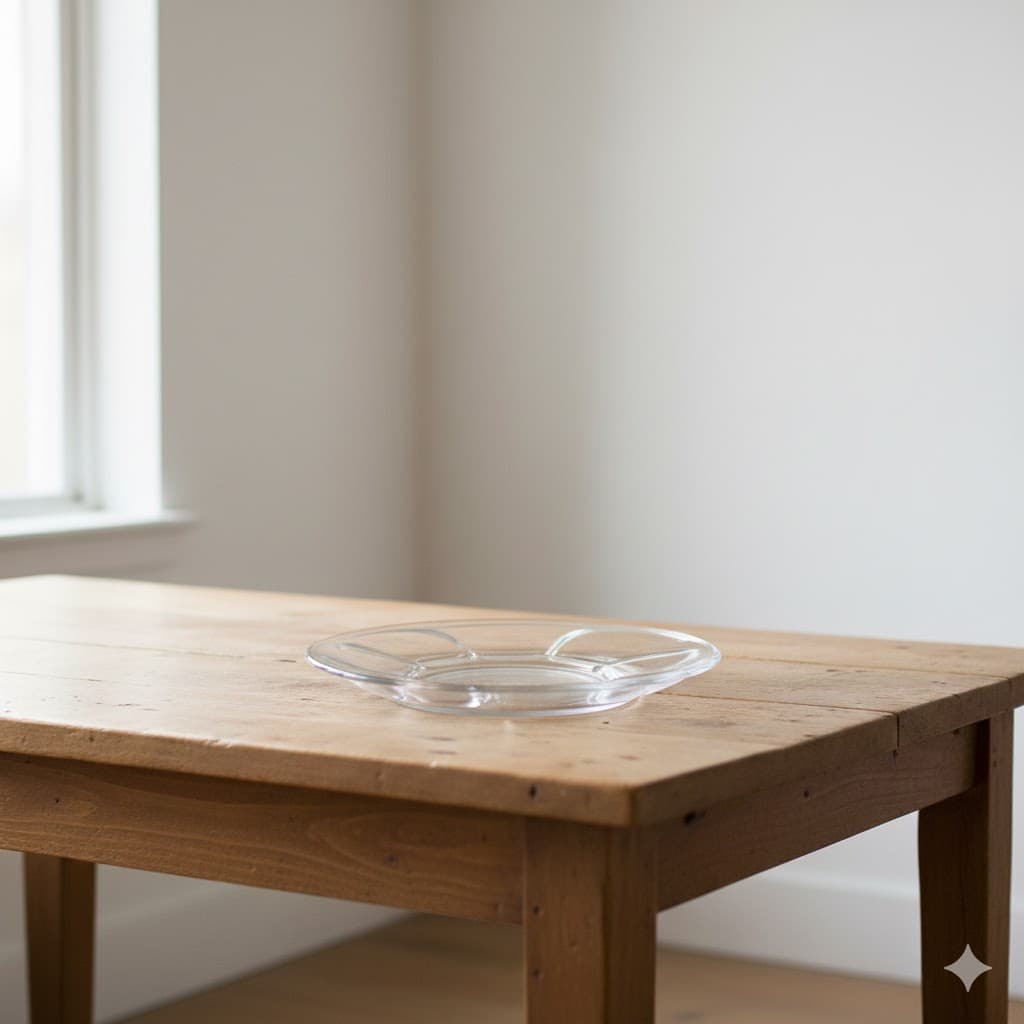 بشقاب شیرینی خوری سفید عینکی لومینارک Luminarc