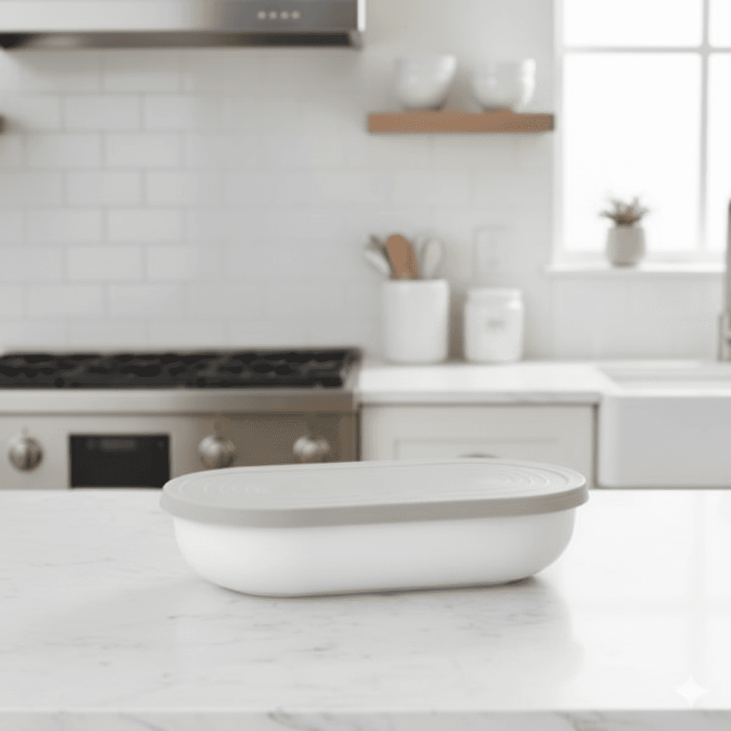 ظرف غذای بیضی ایکیا IKEA-HALVVARM