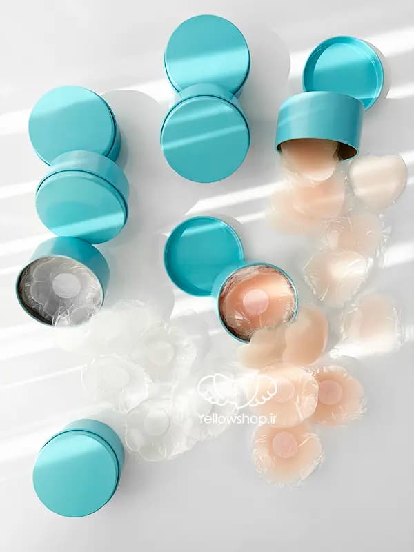 چسب نیپل سینه ژله ای ۶ جفتی جعبه ای ضدحساسیت کد 26298