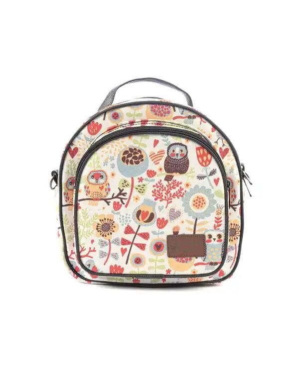 کوله پشتی دخترانه 3 کاره وندی Vandy مدل ماهور طرح جغد کد 1118