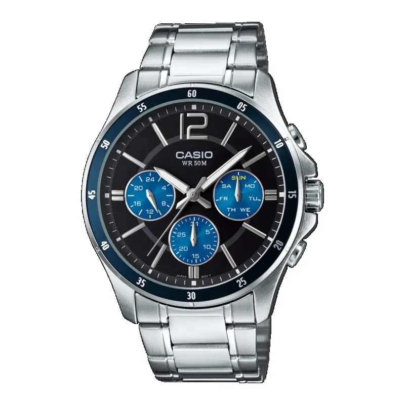 ساعت مچی عقربه‌ ای کوارتز مردانه کاسیو مدل Casio MTP 1374D 2AVDF