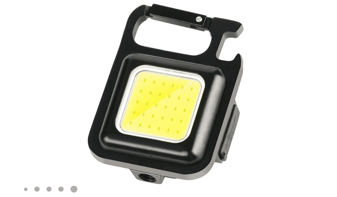 چراغ قوه سقفی مگنتی با قابلیت شارژ مدل LED KEYCHAIN LIGHT