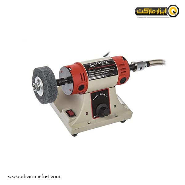 سنگ رومیزی خرطومی محک 4 کاره 75 میلی‌ متر مدل PG-125