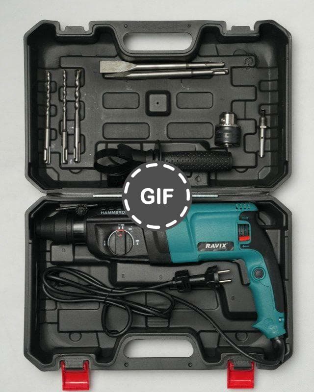 دریل بتن کن ۳ کاره طرح ماکیتا راویکس