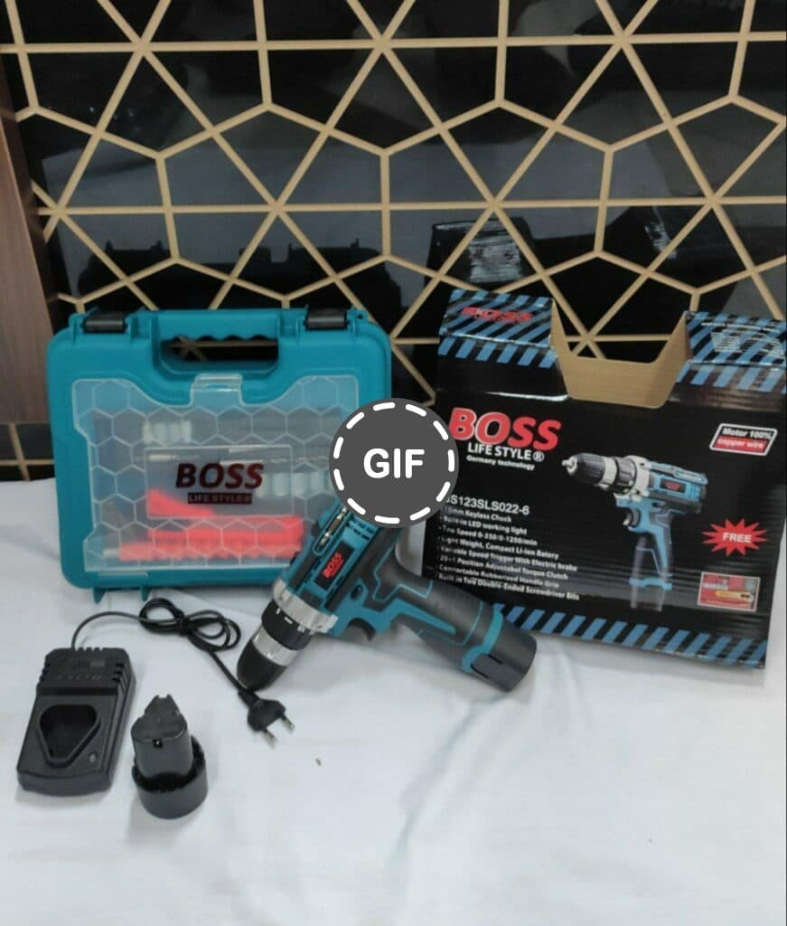 دریل شارژی 18 ولت صنعتی باس مدل BS123SLS022-6