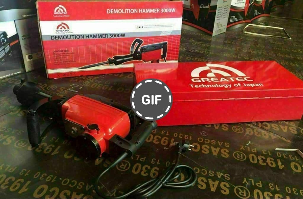 چکش تخریب 16 کیلویی گریتک DH15001