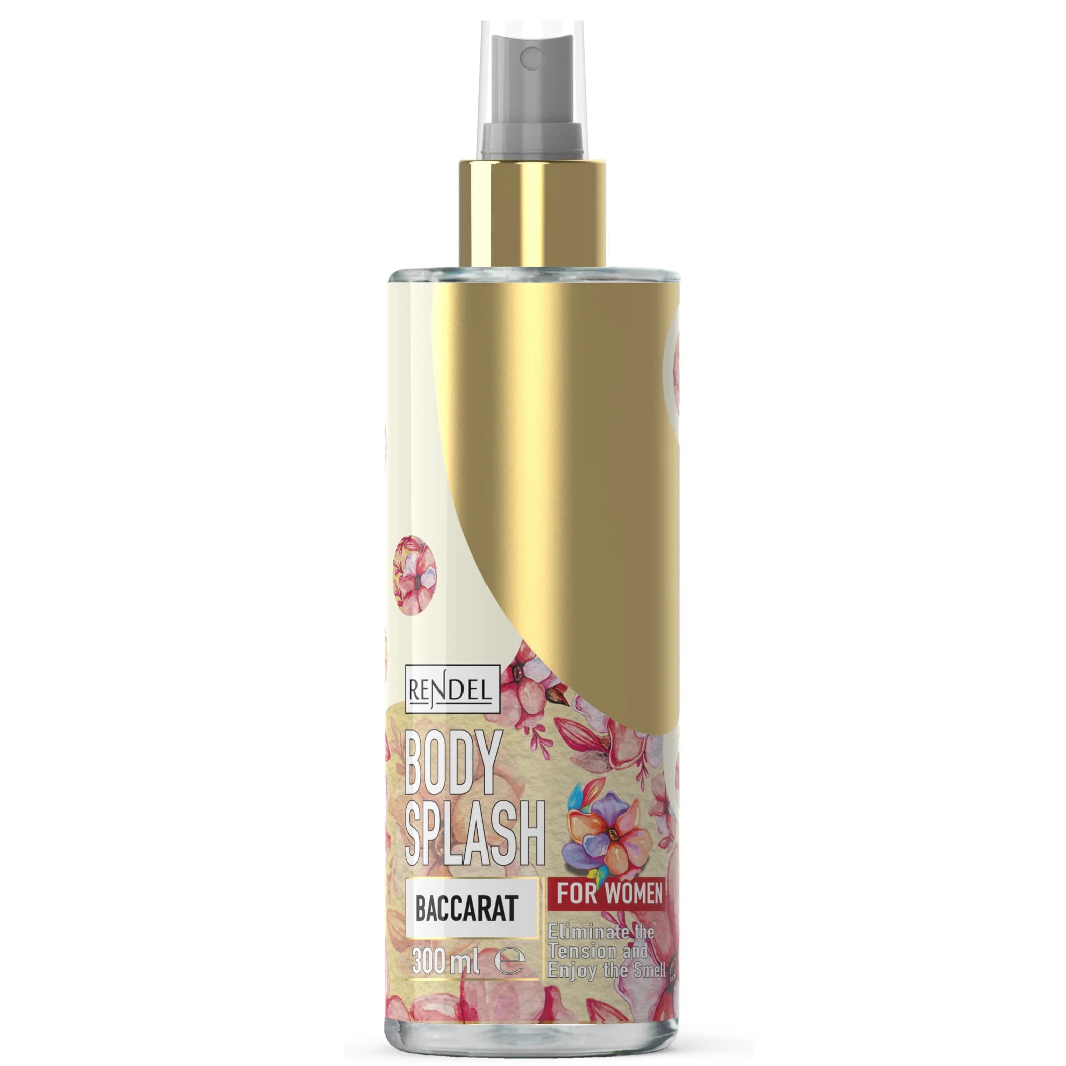 بادی اسپلش زنانه رندل مدل باکارات رژ حجم 300 میلی لیتر