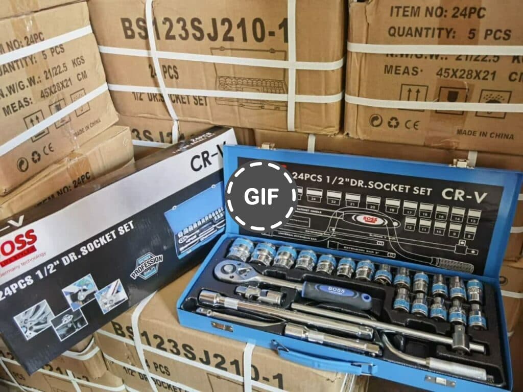 جعبه بکس 24 پارچه باس BS-24pcs