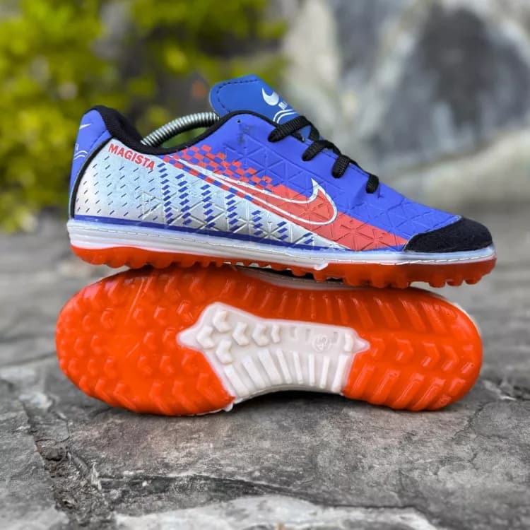 کتانی فوتبال استوک ریز نایک آبی کد 27801