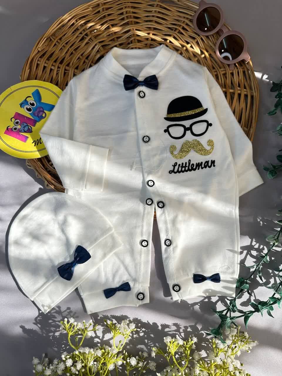 سرهمی طرح سبیل نوزادی و کودک کد 112052