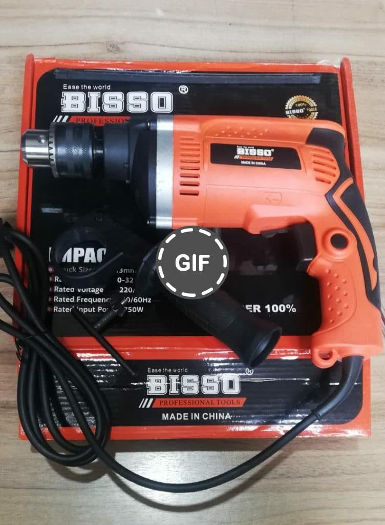 دریل چکشی بیسو طرح AEG آلمان مدل B2012