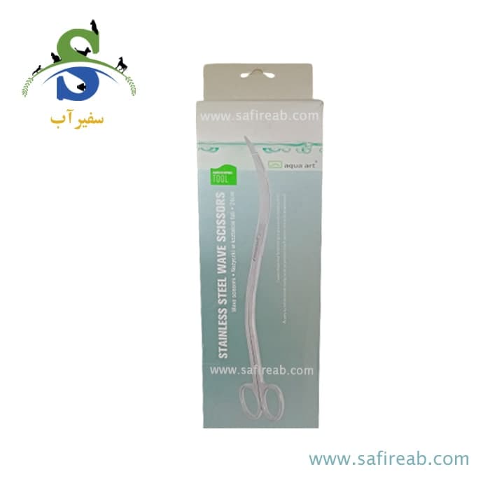 قیچی سرخم منحنی ۲۴ سانت آکوا آرت