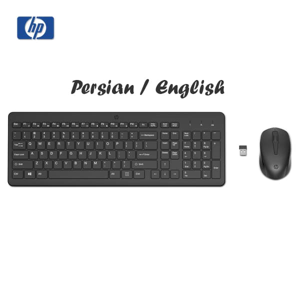 کیبورد و موس بی سیم اچ پی مدل HP 330