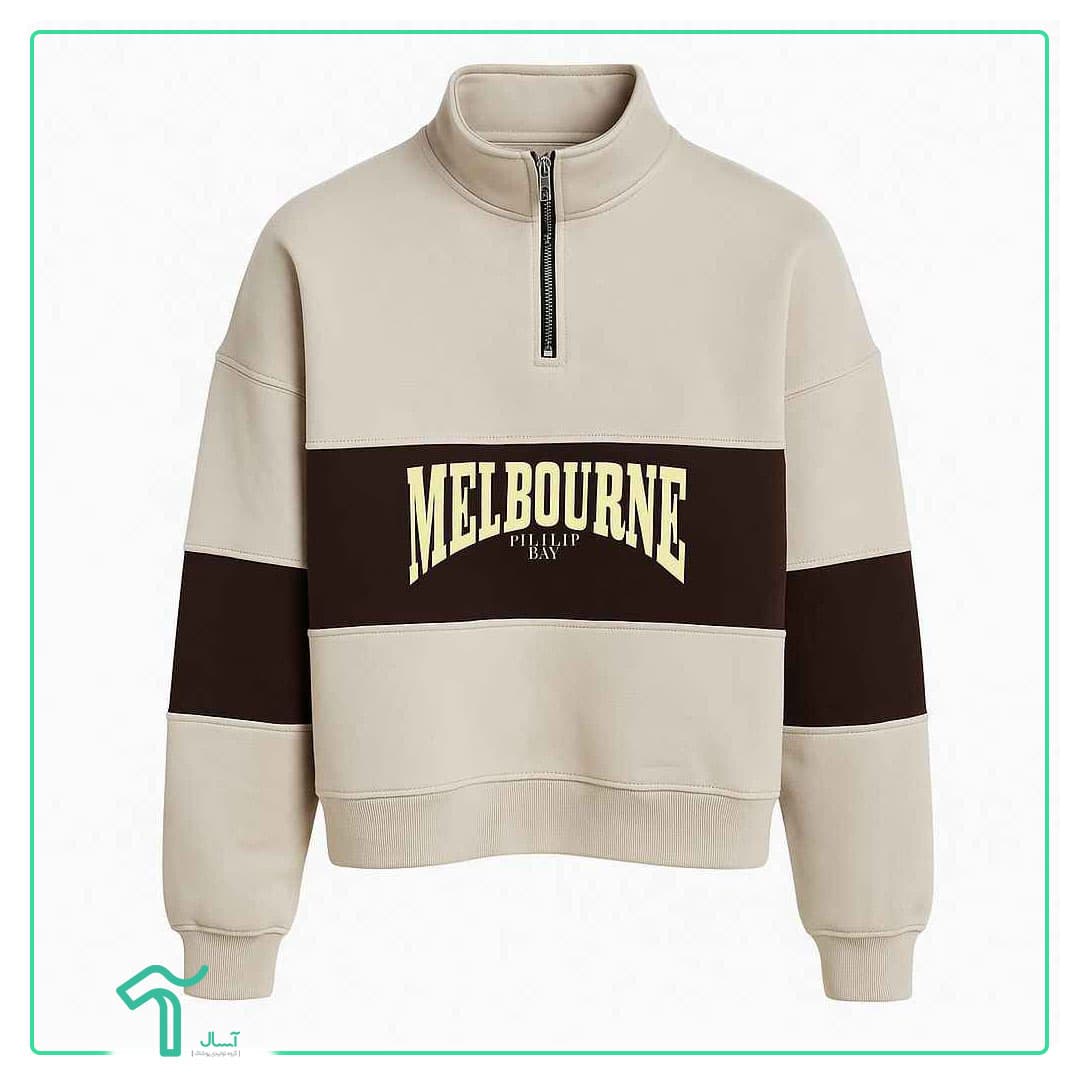 دورس نیم زیپ Melbourne کد 1044
