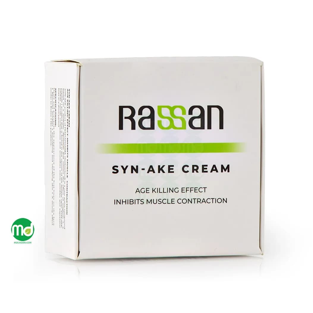 کرم کاسه ای ضد چروک راسن مدل Syn Ake