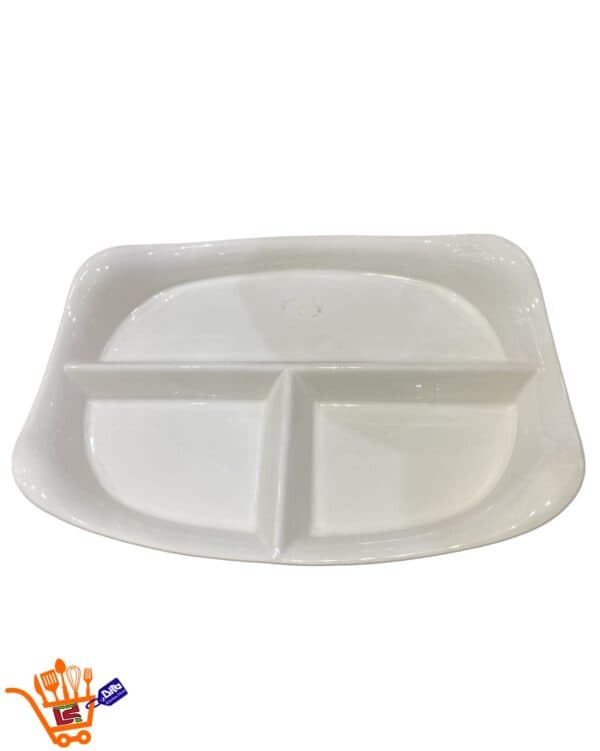 اردو خوری 3 خانه مستطیل سرامیکی 1293