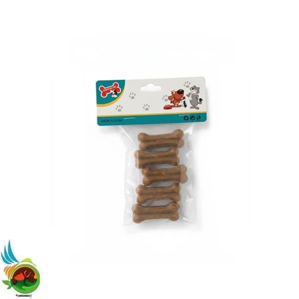 تشویقی استخوان ژلاتینی سگ مدل دو سر گره پک ۵ عددی