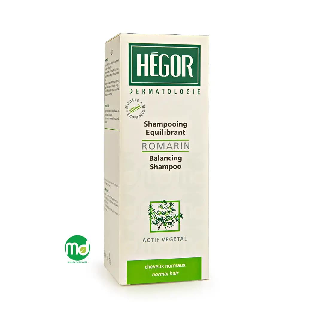 شامپو متعادل کننده روزانه هگور مناسب موهای نرمال 300ml