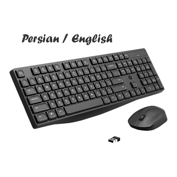 کیبورد و موس بی سیم اچ پی مدل HP CS10