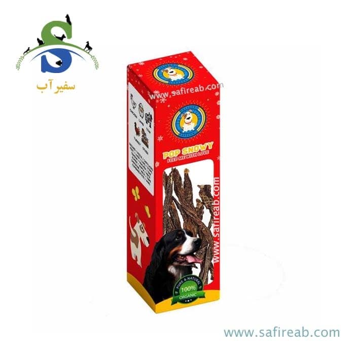 تشویقی استریپس گوشت بره سگ پاپ اسنوی