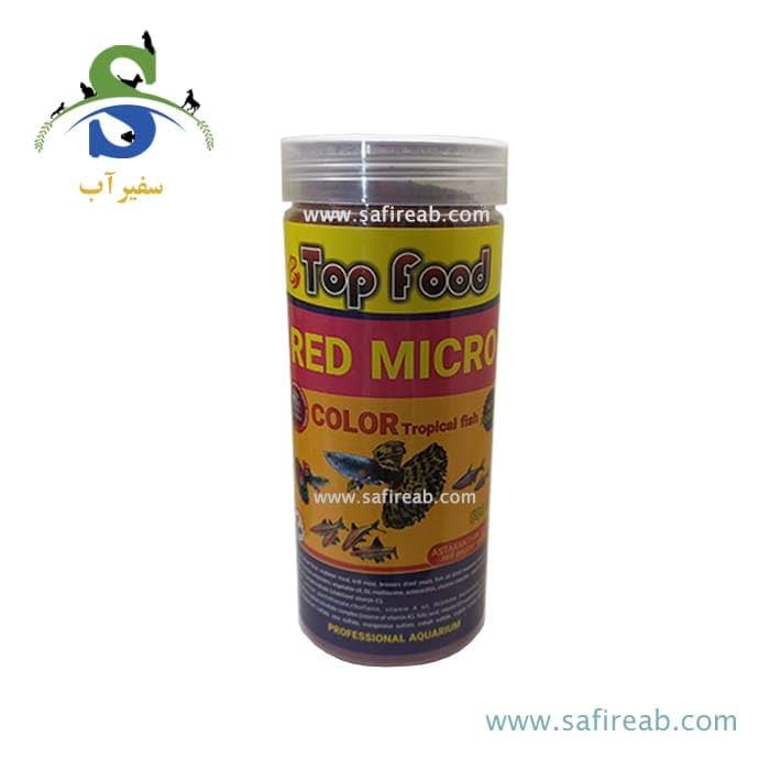 غذای پلیت رد میکرو تاپ فود