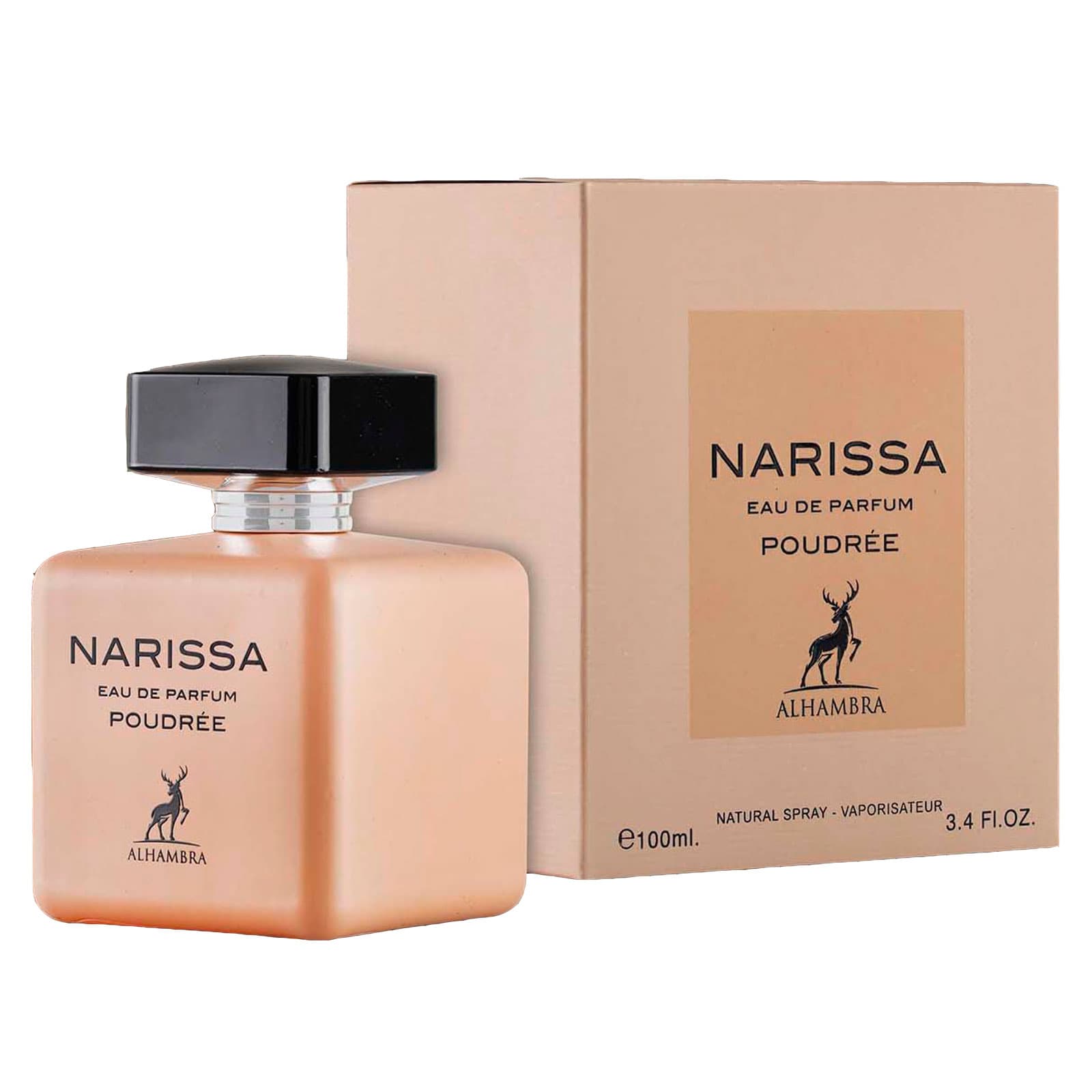 ادو پرفیوم زنانه الحمبرا Alhambra مدل Narissa Poudree حجم ۱۰۰ میلی لیتر