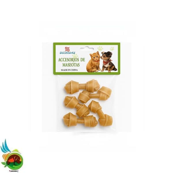 تشویقی استخوان ژلاتینی سگ مدل دو سر گره پک ۵ عددی