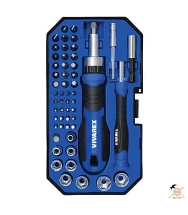 ست پیچ گوشتی و بیت 55 عددی ویوارکس VR5565-SD