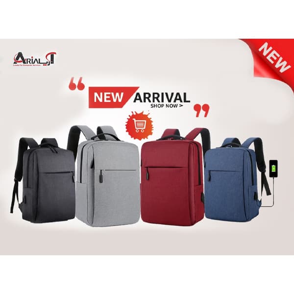 کیف کوله پشتی لپ تاپ آریا رایانه