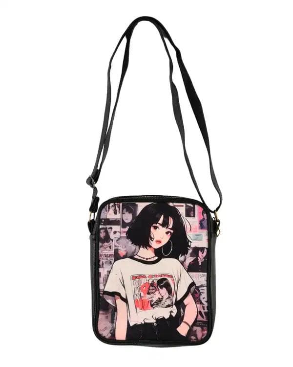 کیف دوشی مشکی وندی Vandy مدل دختر کد 1035m06