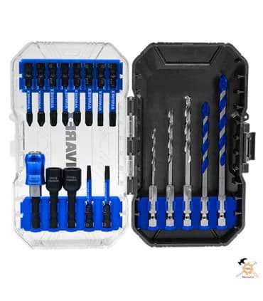 ست پیچ گوشتی و مته 18 عددی ویوارکس VR1865-bs