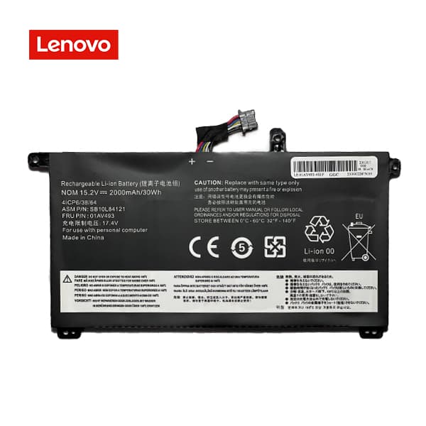 باتری داخلی لپ تاپ لنو مدل LENOVO T570,580 EL 01AV493
